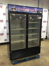 Turbo Air TGF-49FBE 55” 2 Glass Door Freezer merchandiser