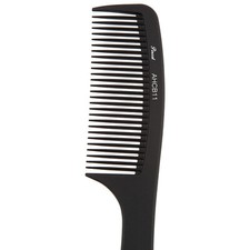 PINCCAT Professional Firm Large Handle Carbon Black Hair Comb - AHCB11 - 8.5"