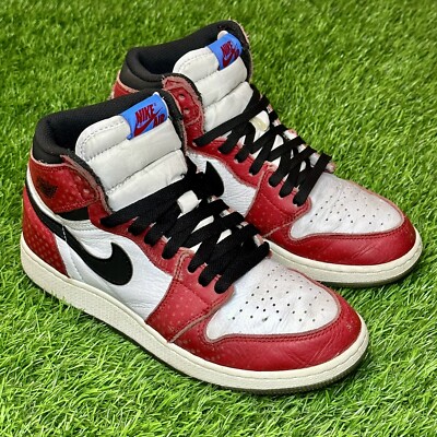 Nike Air Jordan 1 Retro High Origin Story Spider-Man GS 7Y = Men's
