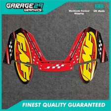 FMF TITANIUM F4.1 EXHAUST STICKER KIT - RED