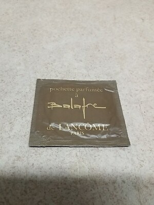  de LANCOME Paris Pochette Parfumee , MEA , Middle East Airlines,  Towlette, 