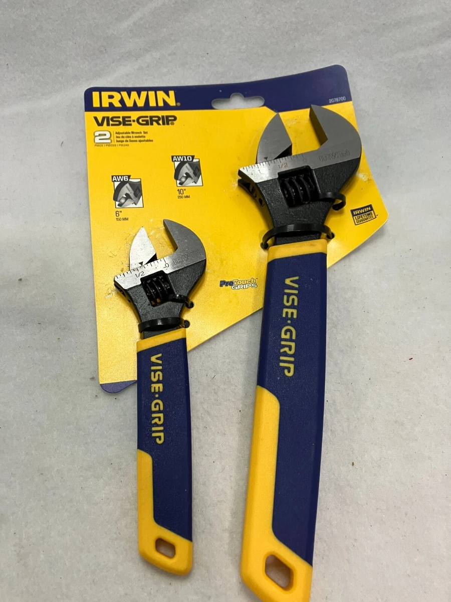 Irwin adjustable wrench sale set