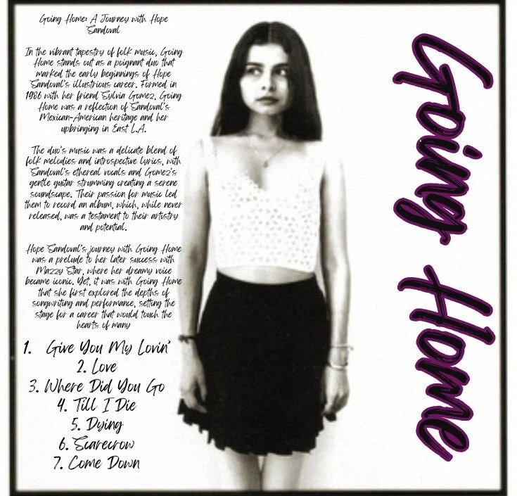 Going Home - Hope Sandoval & Sylvia Gomez  12 inch Vinyl Record - Image 2 of 3