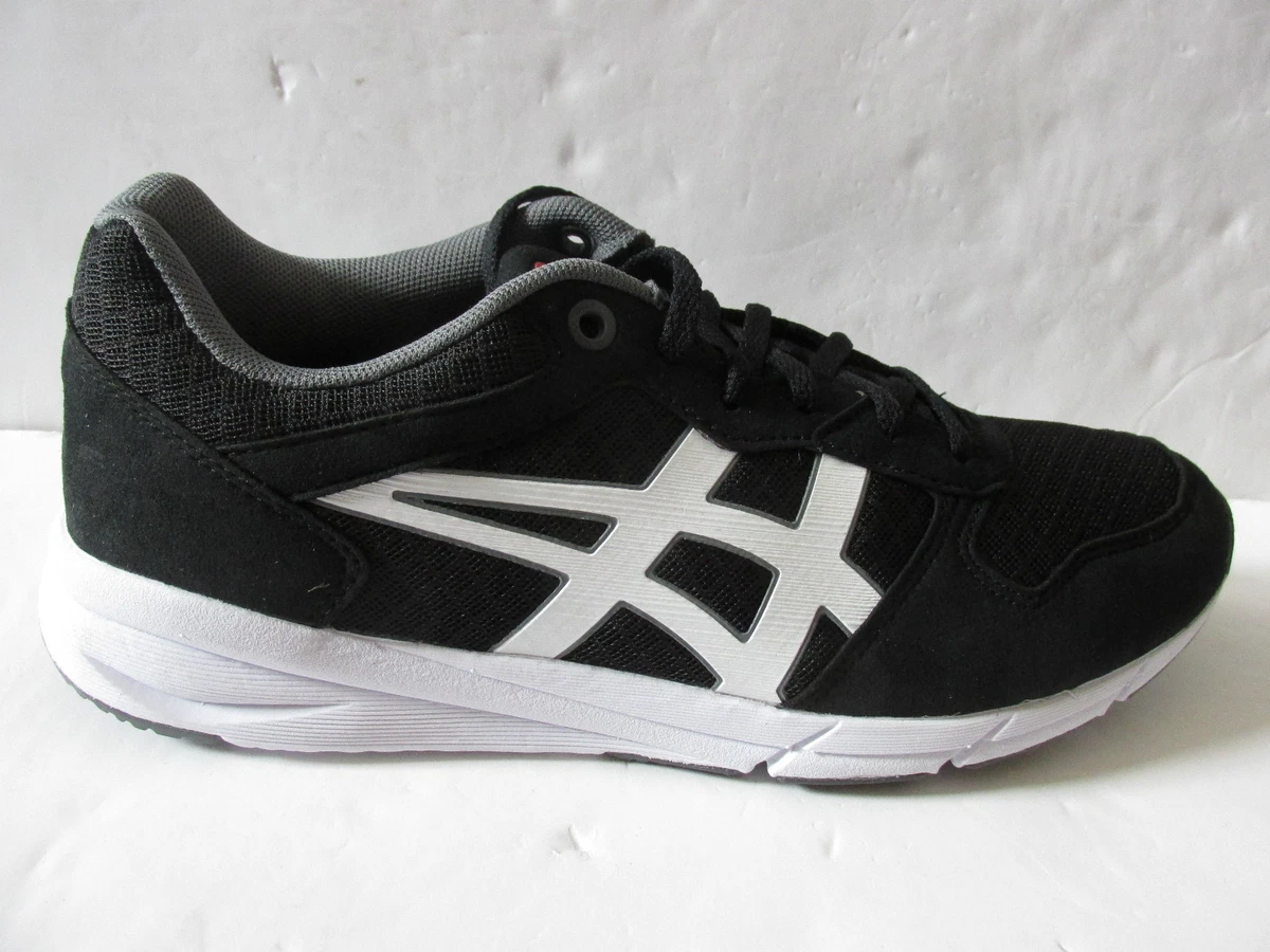Asics shaw runner black sales