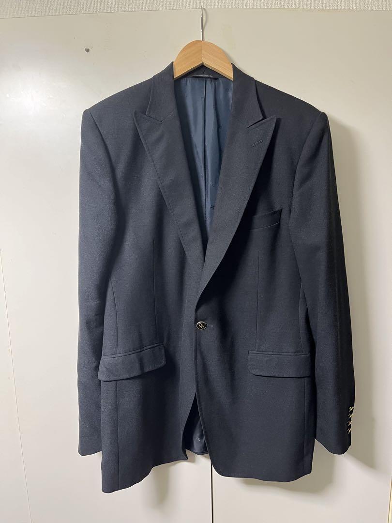 ジャケット・アウター DOLCE&GABBANA wool tailored jacket DOLCE & GABBANA Tailored Jacket Wool Silk Logo Button | eBay
