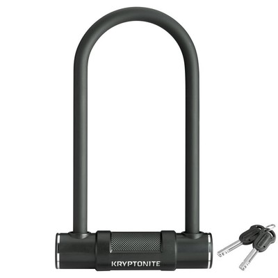 Kryptonite 12.7mm U-Lock Bicycle Lock - Black