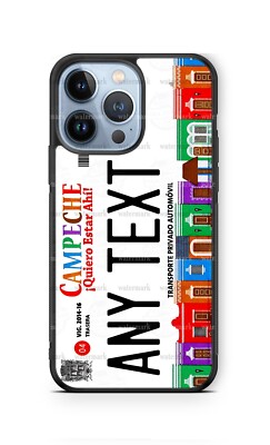 Campeche Mexico 2014 Custom Tags cell Phone Protector Case fits iPhone Samsung