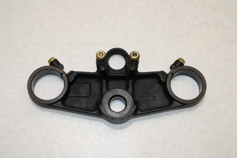 HONDA VTR 1000 SP1 OEM CANESÚ SUPERIOR TRIPLE ABRAZADERA PERNOS DE TITANIO RVT 1000R RC51 Foto 3 de 3