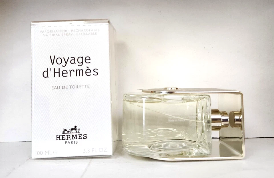 VOYAGE D' HERMES para UNISEX RECARGABLE 3.3 OZ EDT SP NUEVO SELLADO Foto 3 de 4