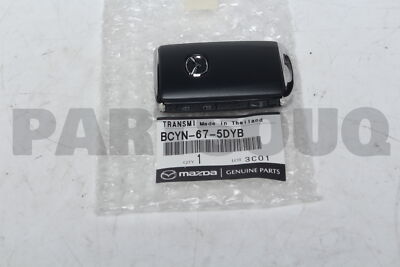 BCYN675DYB Genuine Mazda TRANSMITTER,KEYLESS BCYN-67-5DYB | eBay