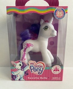 My Little Pony Sweetie Belle G3 MLP 25th  Anniversary Edition MIB Hasbro 