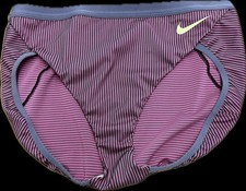 NWOT Nike Women's Pro Elite Track & Field MADE IN USA Running Brief Red Sz XL