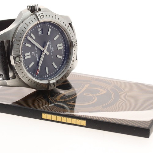 BREITLING COLT A17313 DATUM CHRONOMETER GRAUES ZIFFERBLATT AUTOMATIK HERREN UHR_934198 - Bild 2 von 7