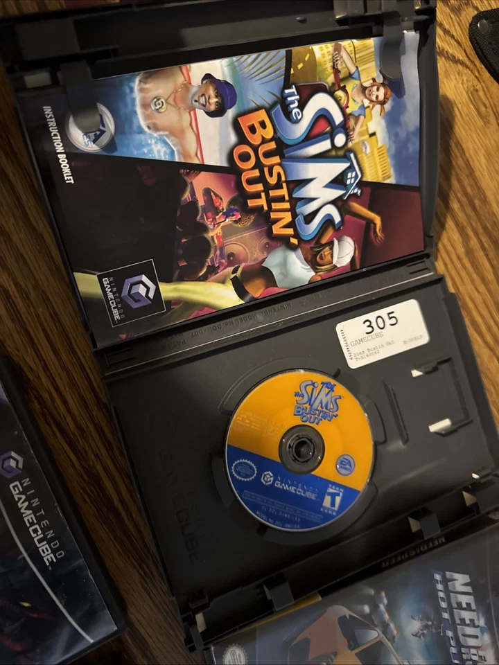 Lot Of 4 GameCube Games: Sims, Need For Speed, Wrestle, Yugioh! DISCS GREAT!! - Image 2 of 4