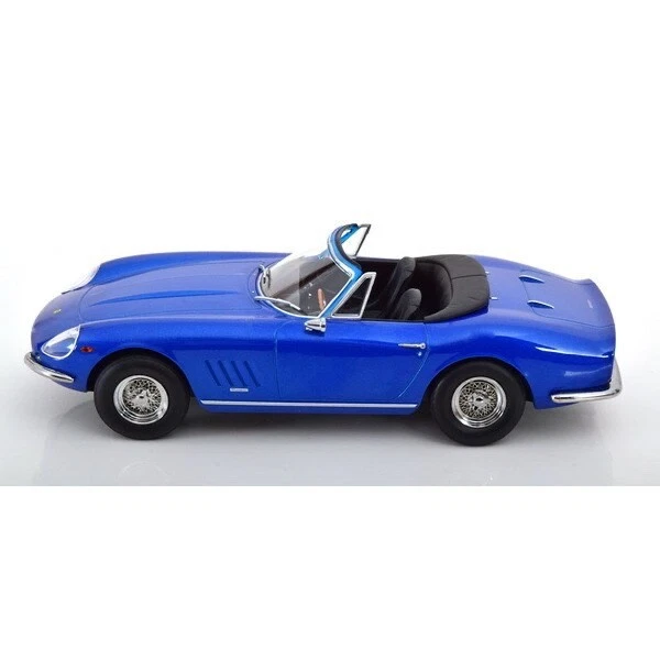 KK Scale KKDC180238 1/18 Ferrari 275 GTB/4 NART Spider Detachable Soft Top Blue - Image 3 of 4