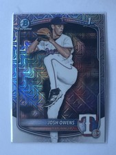 2025 Bowman Draft - Chrome Josh Owens #BDC-119 Mojo Refractor (RC)