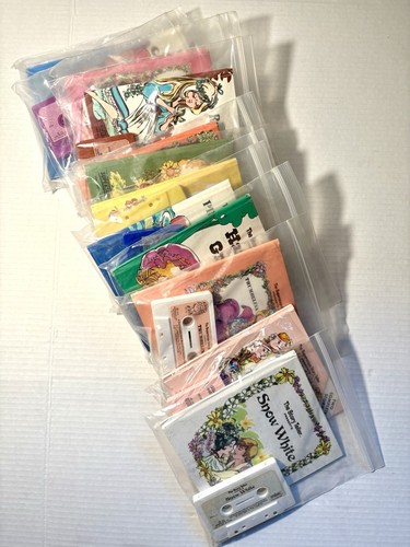 Lot Of 12 Vtg 1973 Story Teller Super Scope Book & Cassette Tape Audio Books E1 - Picture 5 of 5