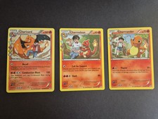 Pokémon Generations Radiant Trio Charizard Charmeleon Charmander RC3 RC4 RC5 TCG