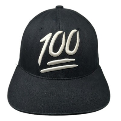 BSW Snapback Black One Size 100 Emoji Keep It 100 Bandana Underbrim Paisley Hat