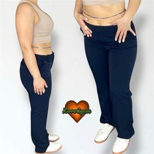 Women's A New Day Navy Blue Stretch Trouser Pants Size 10