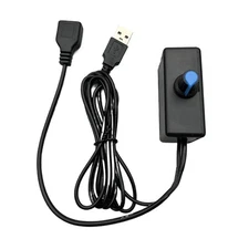 PWM Governor Fan Speed Regulation Small DC/USB Port Fan Pump Speed Controller