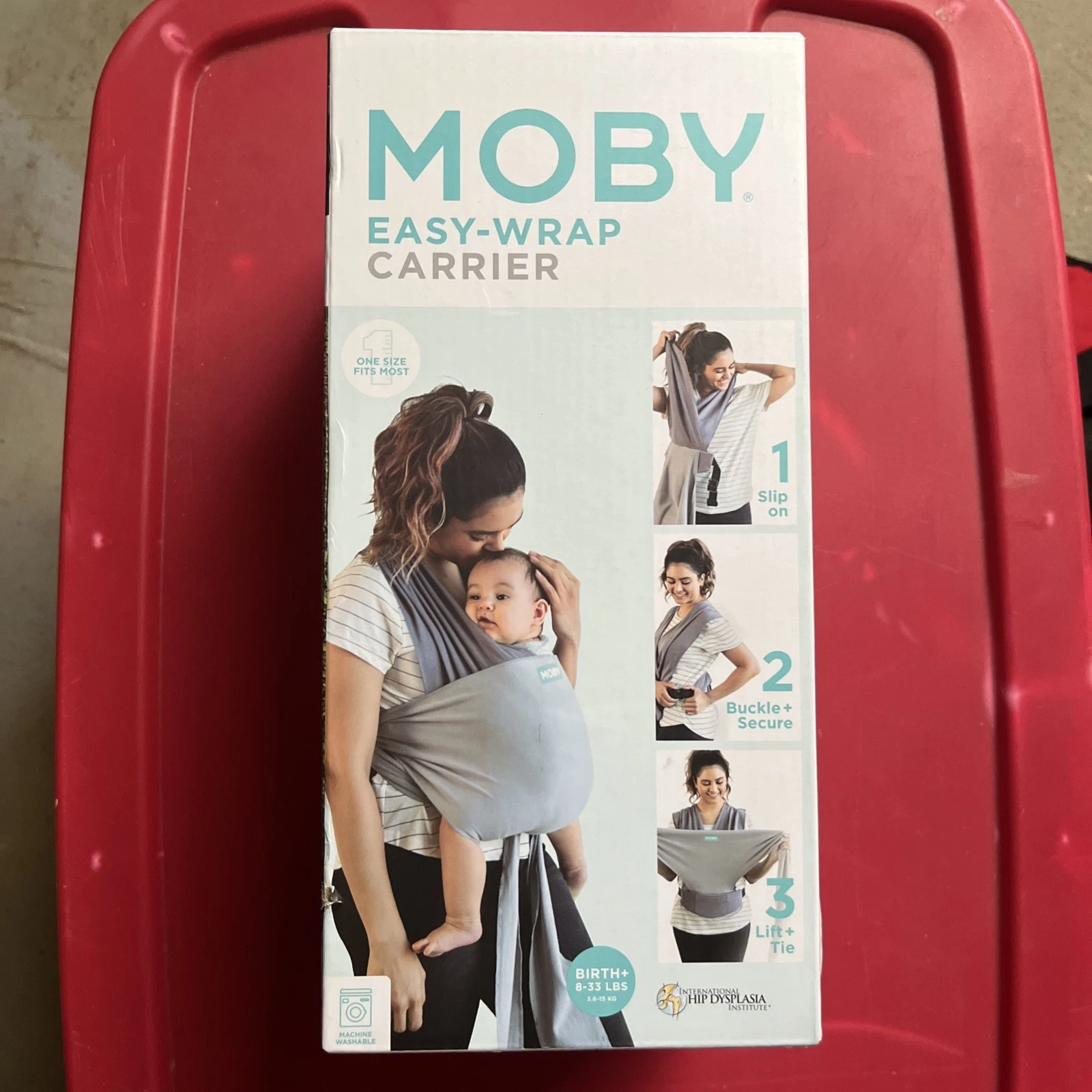 Moby Easy-Wrap Baby Carrier - Smoked Pearl