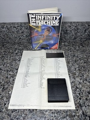 The Infinity Machine Game Killer Commodore 64 and 128 Rare Game & Box Case