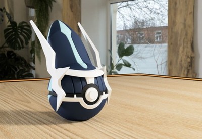 Dialga Pokéball 3D Figur Deko Pokémon Ball Geschenkidee Merchandise