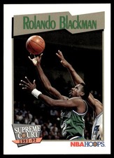 1991-92 Hoops Rolando Blackman Dallas Mavericks #459