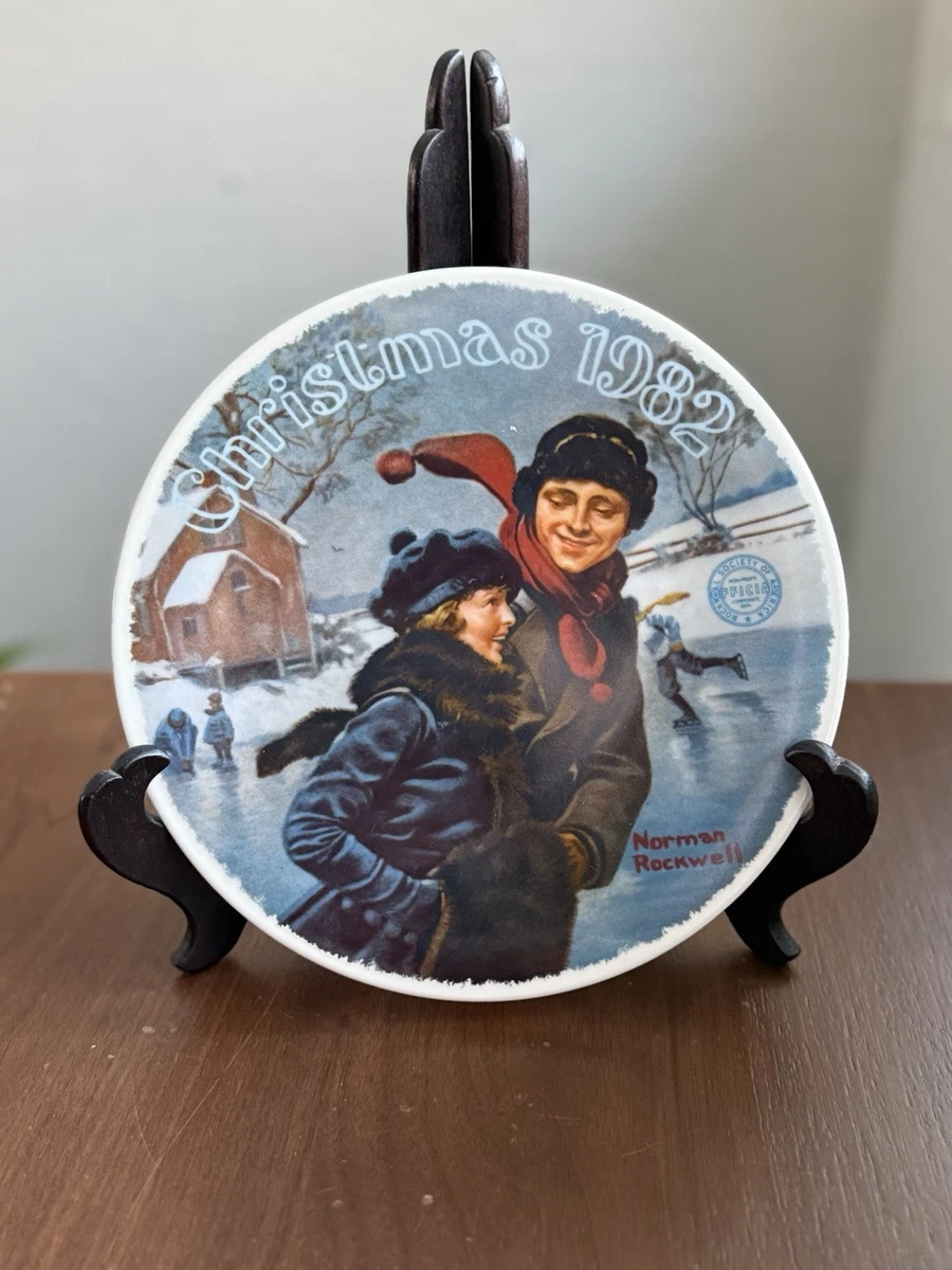 ローゼンタール クリスマスプレー　1982 Norman Rockwell Christmas Plate 1982 for sale | eBay