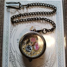Alice in Wonderland Pocket watch w/ Chain Alice in Wonderland Alice in Alice in