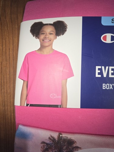 2 Champion Girls Tshirts Bundle Girls Size 6/6x 5855 - Picture 3 of 7