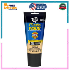 DAP Plastic Wood All Purpose Latex Wood Filler, Natural, 3 Oz 7079800580 