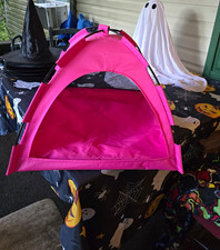 DOG  CAT Pink Portable Fabric Pet Tent House