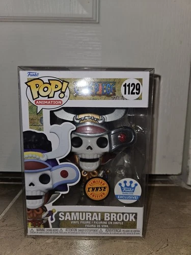 Funko Pop! Vinyl:One Piece - Samurai Brook (Chase) (Metallic) - Funko(Exclusive)