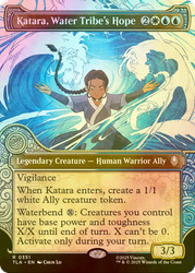 Katara, Water Tribe's Hope (Showcase) #351 Foil - Avatar: The Last Airbender MTG