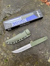 Cold Steel Lynn Thompson Kobun Knife Tanto Fixed 5.5 inch Blade w/ Sheath CS17T