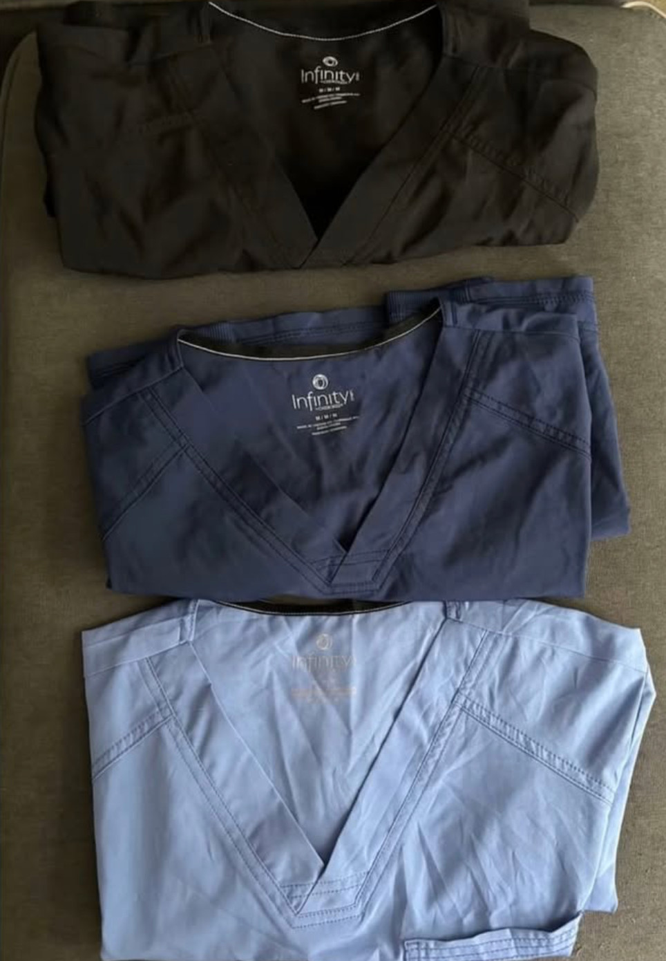 THREE SETS - MEN'S MEDIUM CHEROKEE INFINITY NURSE… - image 1