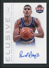 2013 BRAD DAUGHERTY AUTO PANINI PAST AND PRESENT ELUSIVE INK AUTOGRAPHS