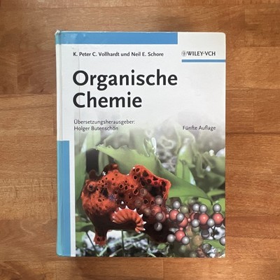 Wiley-VCH Organische Chemie   Vollhardt & Schore, 5. Auflage, gebunden, DE