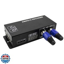 Dmx Controller 3CH dmx 512 controller Dmx Decoder for LED RGB Str