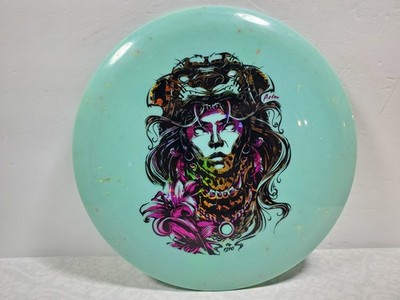 Infinite Discs Splatter S-Blend Aztec Special Edition Blue 175 grams disc golf