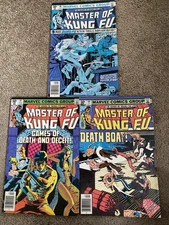 Master of Kung Fu #96, 97, 99 (Marvel 1981)- Intro Rufus Carter- 3 Books! VG+