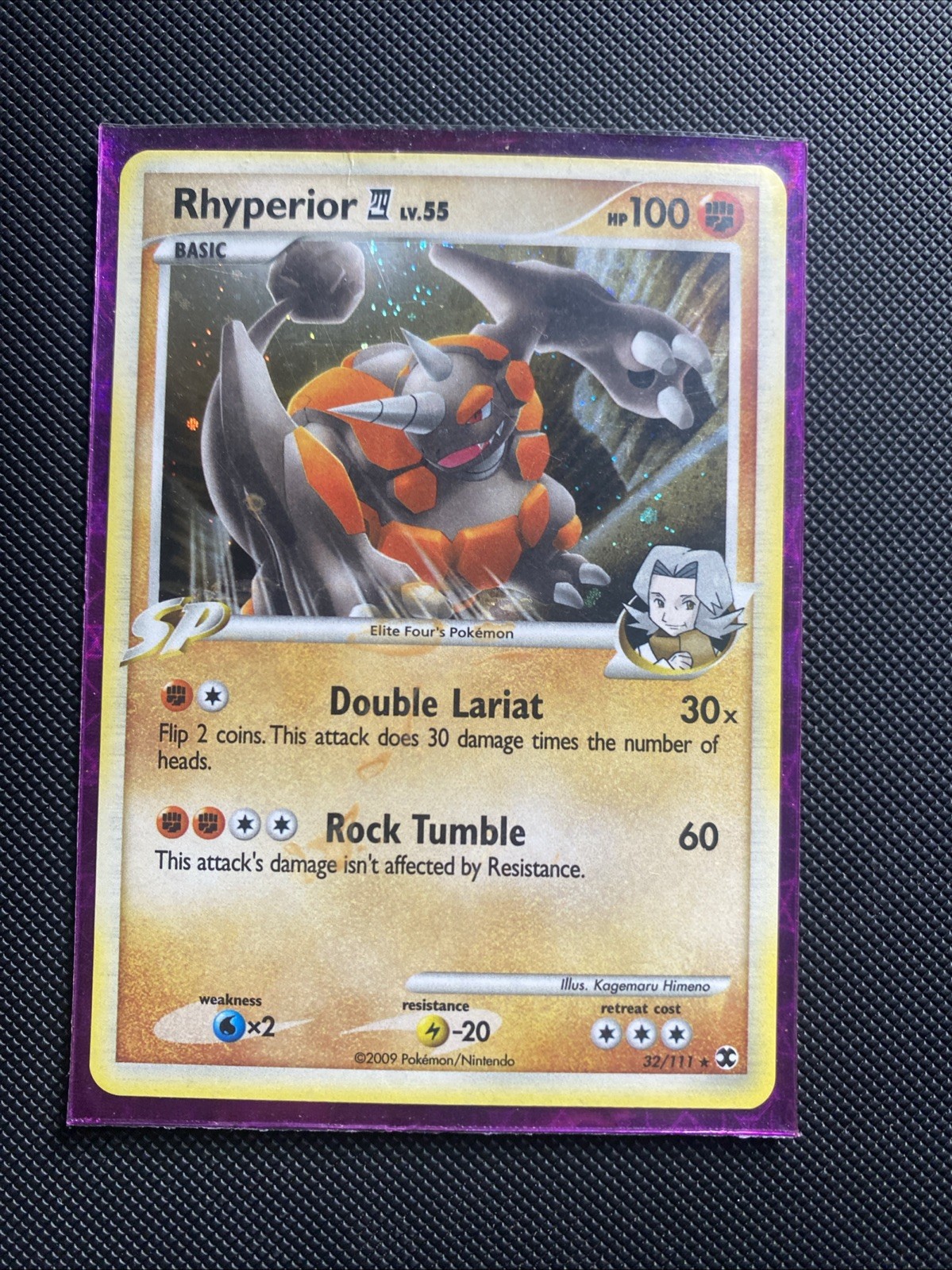 Rhyperior - (DPPt Rising Rivals) 032/111 Deck Exclusives Holo