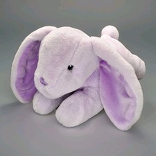 Walmart Purple Floppy Bunny   Easter Plush 12  Stuffed Animal Soft Toy 2024