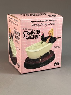 CS Moore and Terry Moore Bathing Beauty Katchoo #10 / 2500 Strangers in Paradise