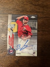 2020 Topps Chrome - Rookie Autographs Brusdar Graterol #RA-BG (AU, RC) Baseball