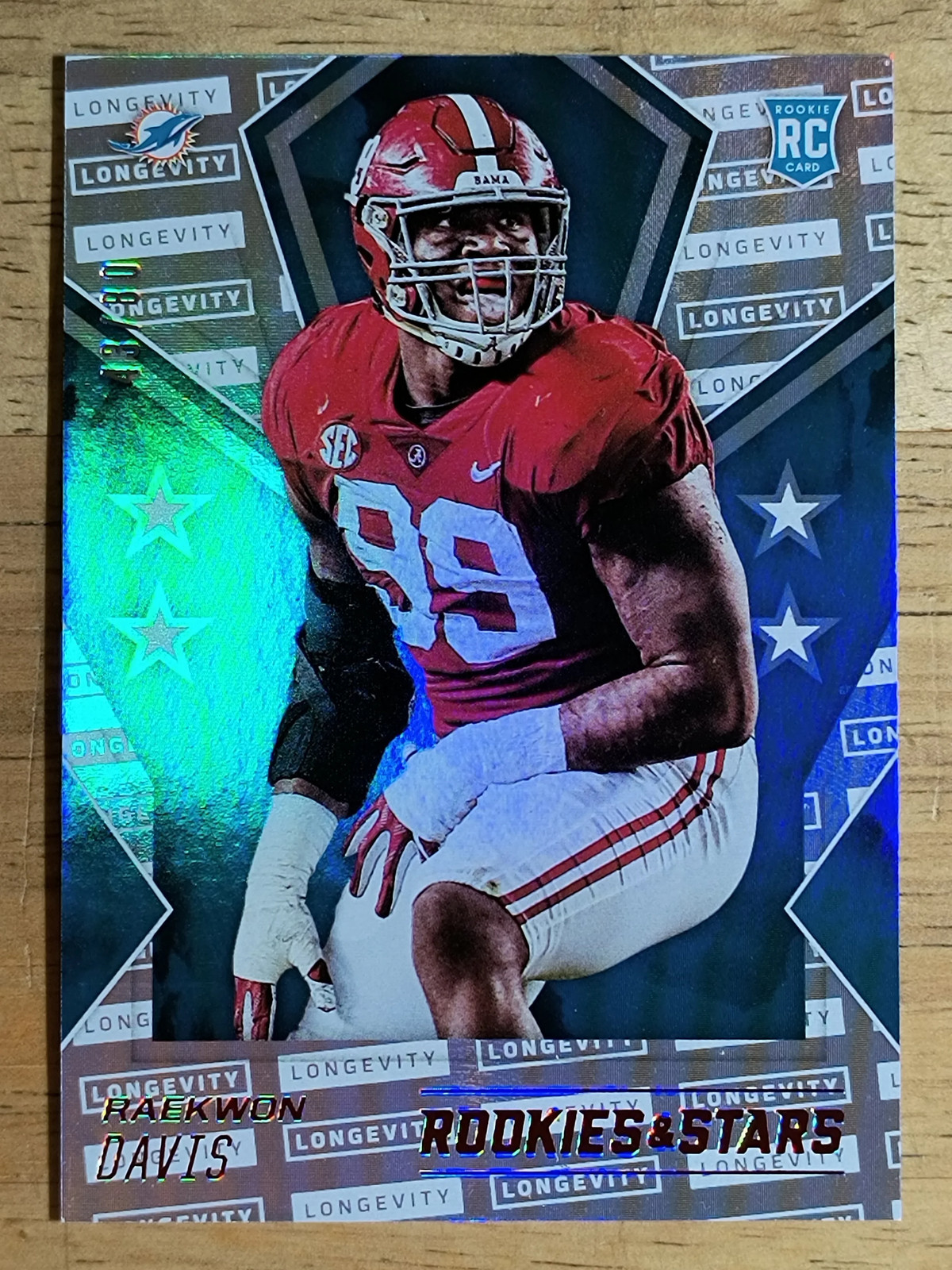 Raekwon Davis Panini Rookies & Stars #188 Longevity