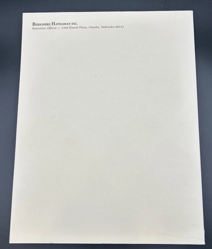 1987 - 1995 Berkshire Hathaway Letters to Shareholders Buffett, Munger - Picture 3 of 5