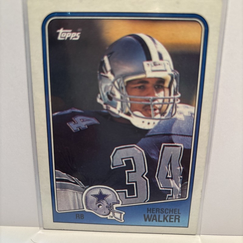 1988 Topps Football #261 HERSCHEL WALKER DALLAS COWBOYS #261 Nice!